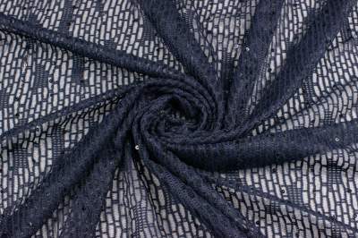 Koronka elastyczna coma kolor granatowy