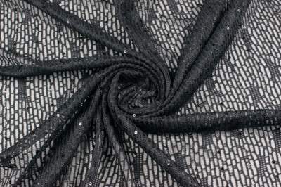 Koronka elastyczna coma kolor czarny