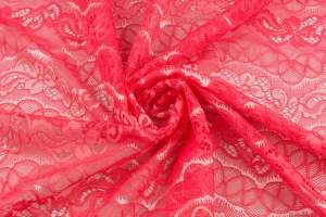 Koronka stabilna jola kolor koralowy