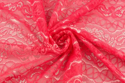 Koronka stabilna jola kolor koralowy