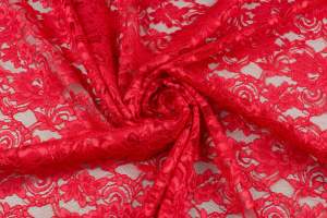 Koronka stabilna flamingo kolor koralowy