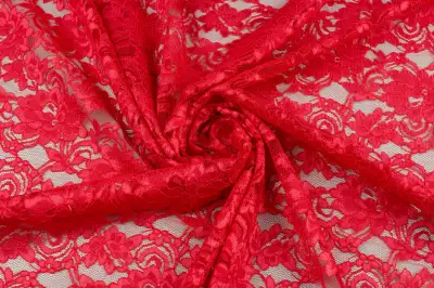 Koronka stabilna flamingo kolor koralowy