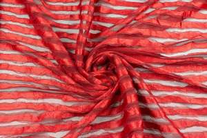 Koronka siatka elastyczna daria kolor czerwony