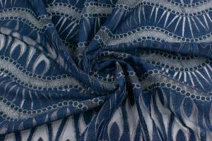 Koronka stabilna sharma granatowy