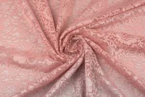 Koronka stabilna caterina kolor brudny róż / szary