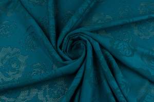 Koronka elastyczna gala kolor ciemno zielony