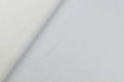 Koronka elastyczna wzór kwiaty popielaty