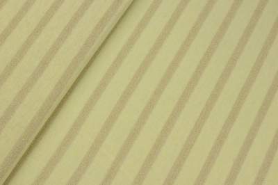 Dzianina swetrowa paski lureks kolor słomkowy