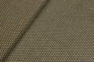 Dzianina swetrowa kolor brązowy / czarny