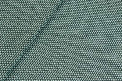 Dzianina swetrowa kolor czarny / miętowy