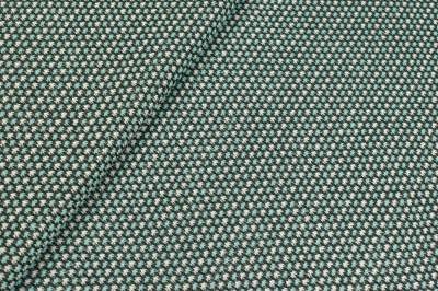 Dzianina swetrowa kolor czarny / miętowy / biały