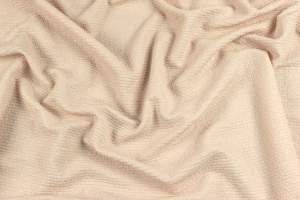 Dzianina żakard lureks złoty kolor beżowy