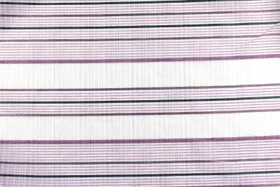 Tkanina na firany paski kolor kremowy i fioletowy