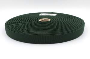 GUMA TKANA 20 mm BUTELKOWA ZIELEŃ L7802