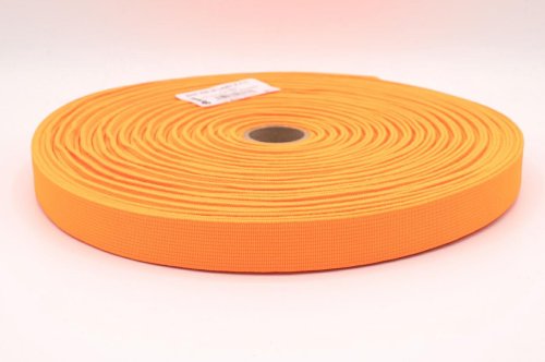 GUMA TKANA 20 mm POMARAŃCZOWY NEON L4301