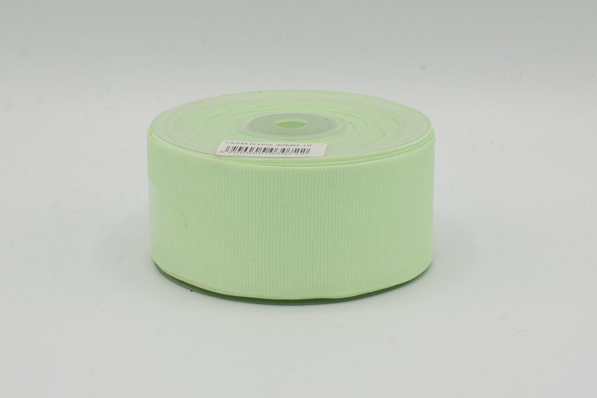TAŚMA RYPSOWA 40 mm 019 PISTACJOWY