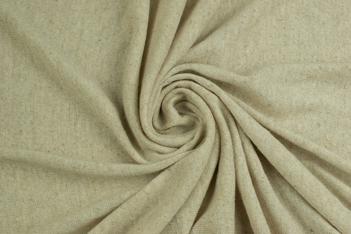 Dzianina swetrowa kolor beżowy