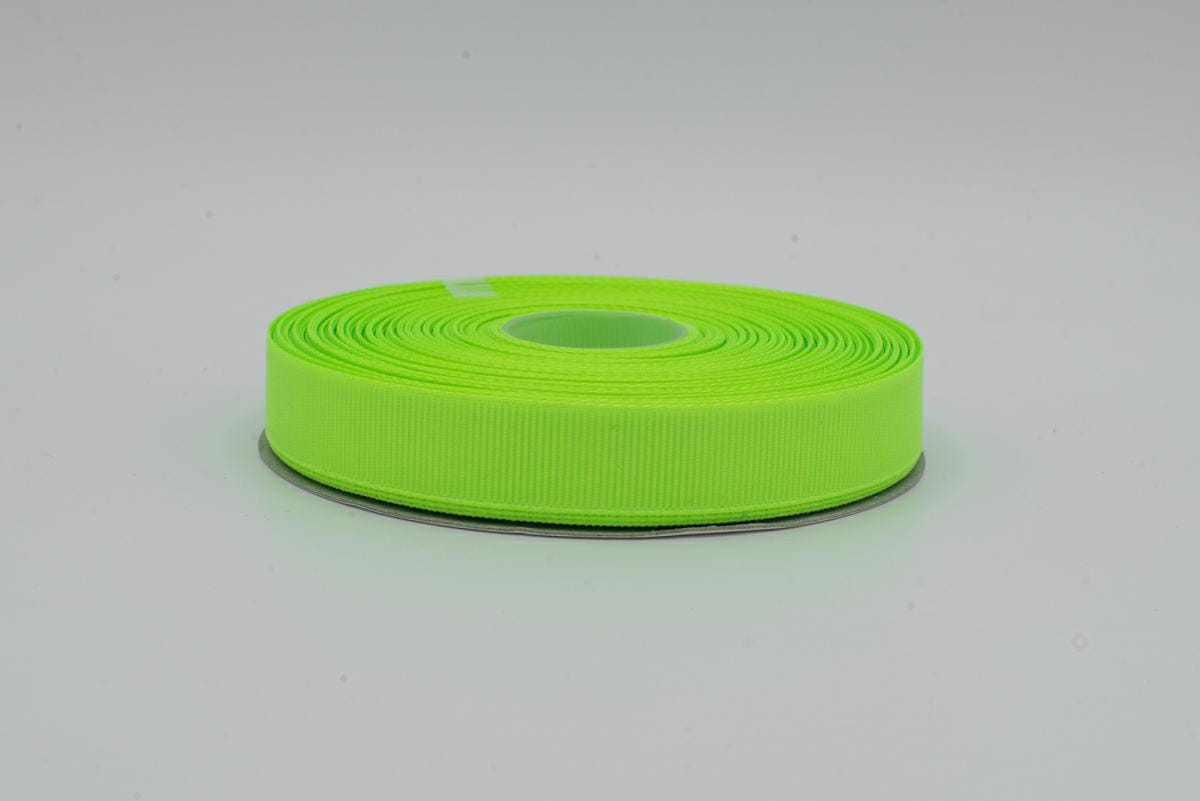 TAŚMA RYPSOWA 15 mm 1520  WIOSENNA ZIELEŃ