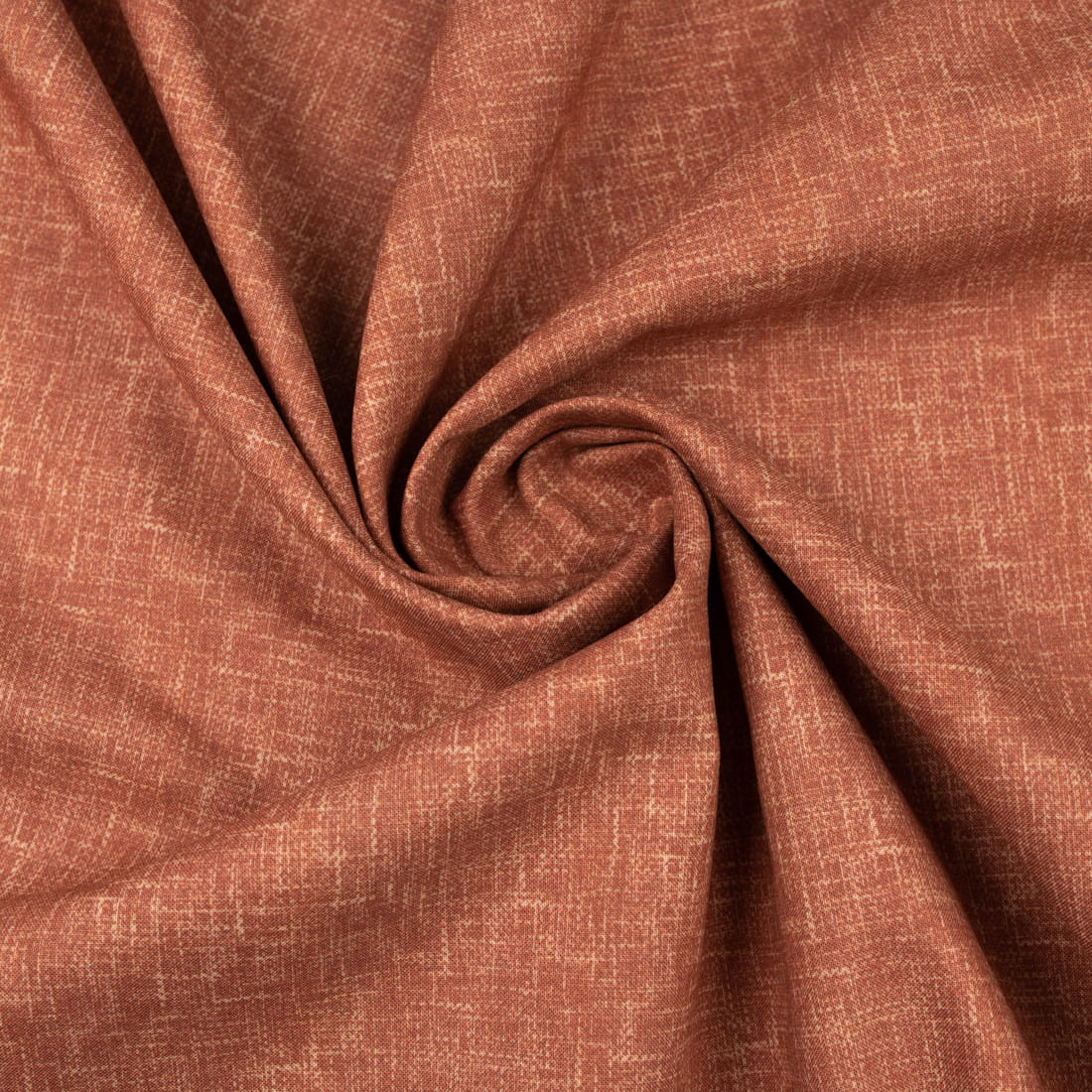 Tkanina Bawełniana GOTS wzór kolor czekoladowy