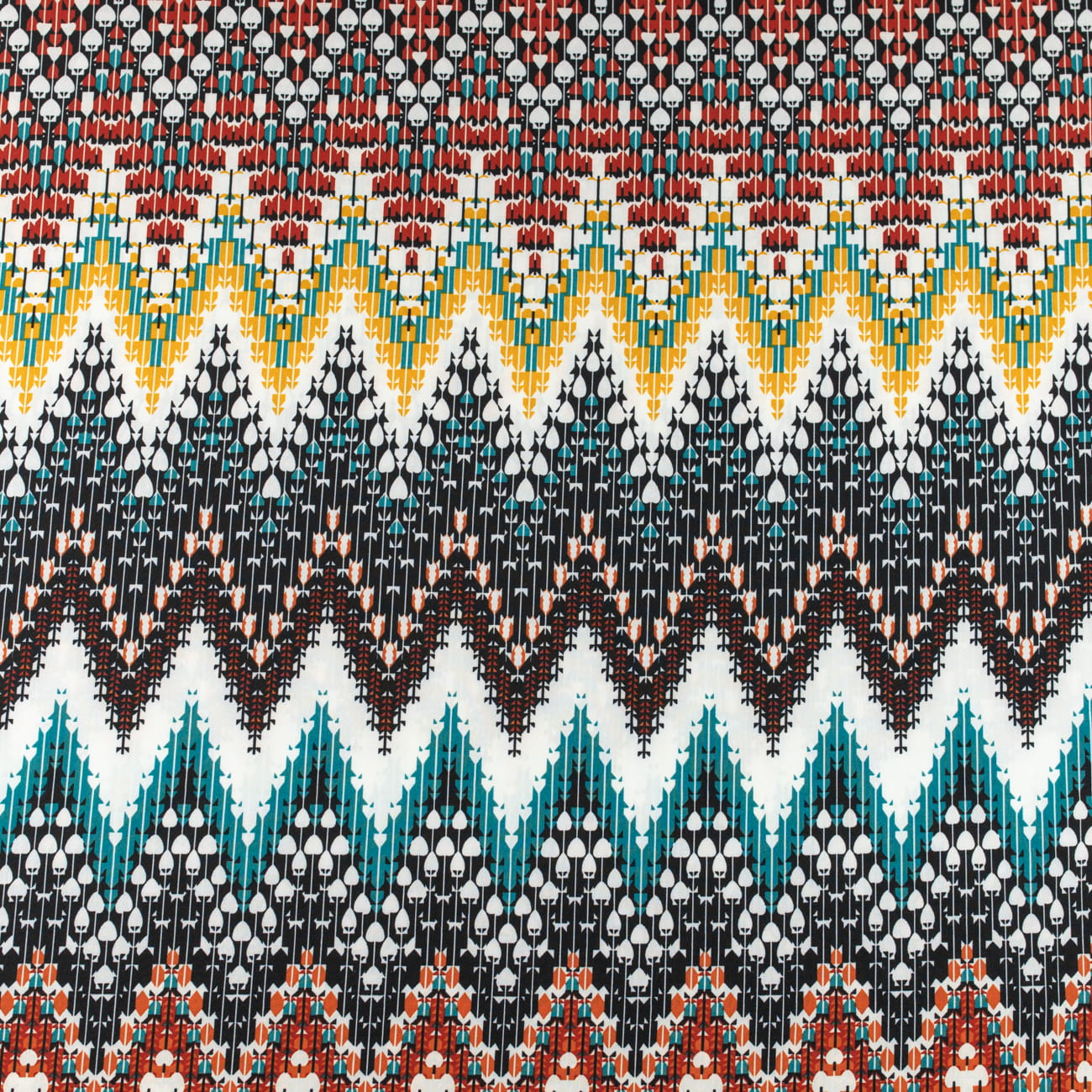 Tkanina Silki wzór geometryczny kolor  miodowy