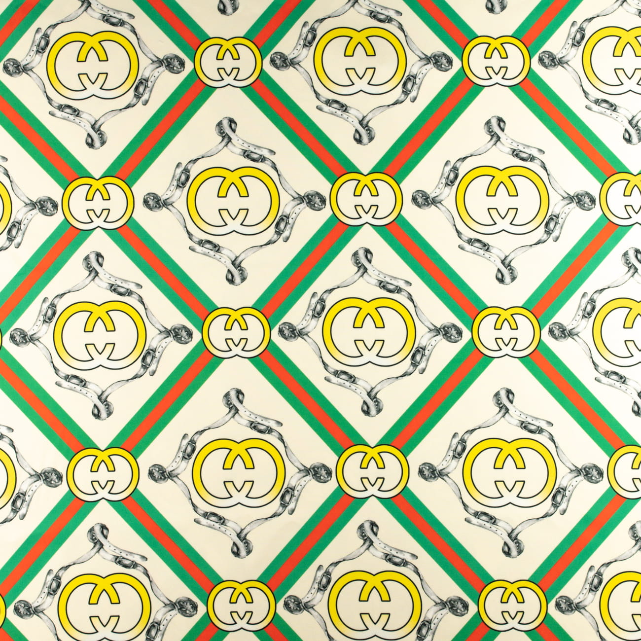 Barbie Marchiano wzór włoski na kremowym tle