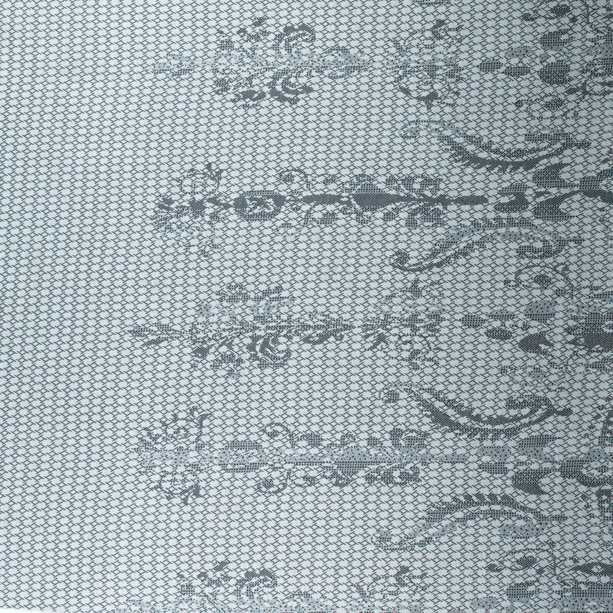 Dzianina swetrowa wzór geometryczny kolor szary 150x120