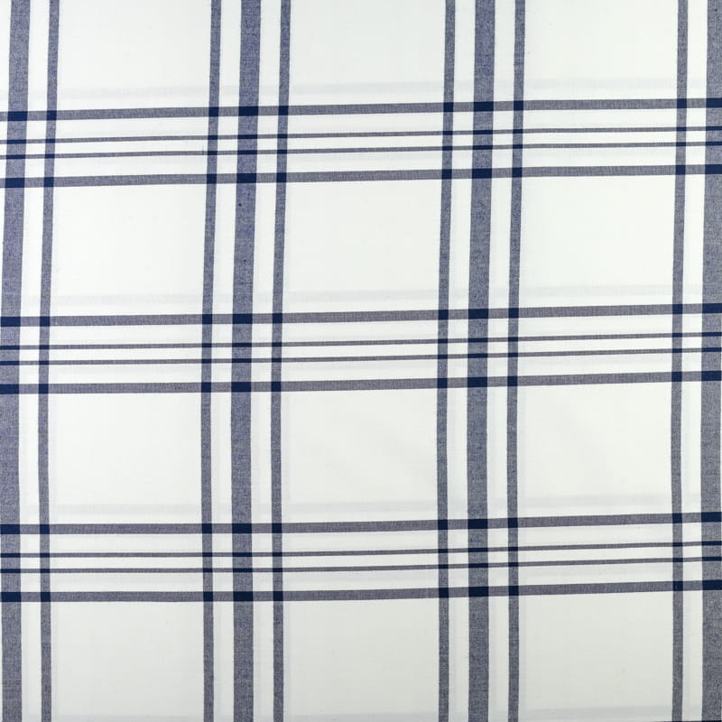 Tkanina krata kolor ecru