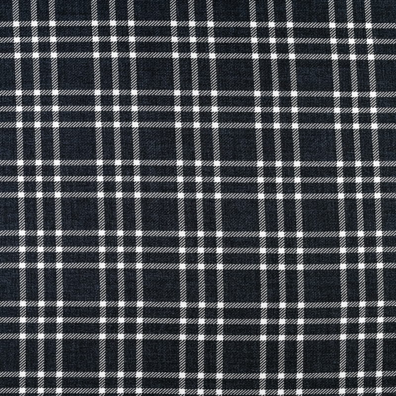 Tkanina krata kolor granatowo grafitowy