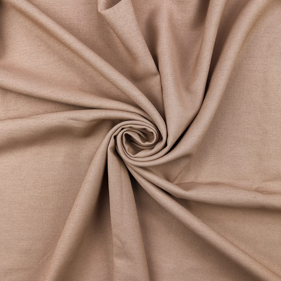 Tkanina len z wiskozą beżowy – miękka, naturalna tkanina na sukienki i dekoracje