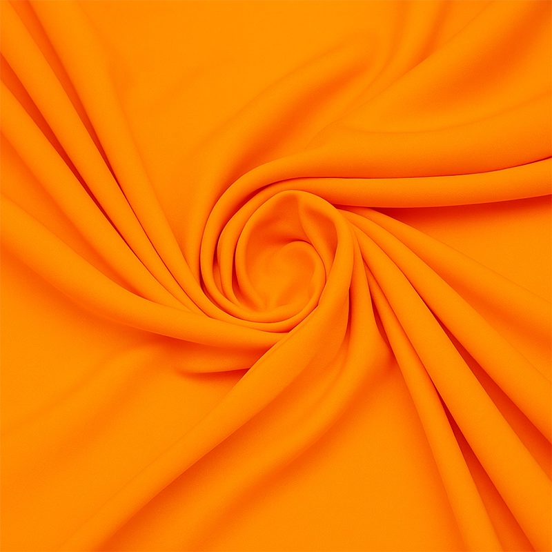 Pomarańczowa wiskoza tkanina na metry
