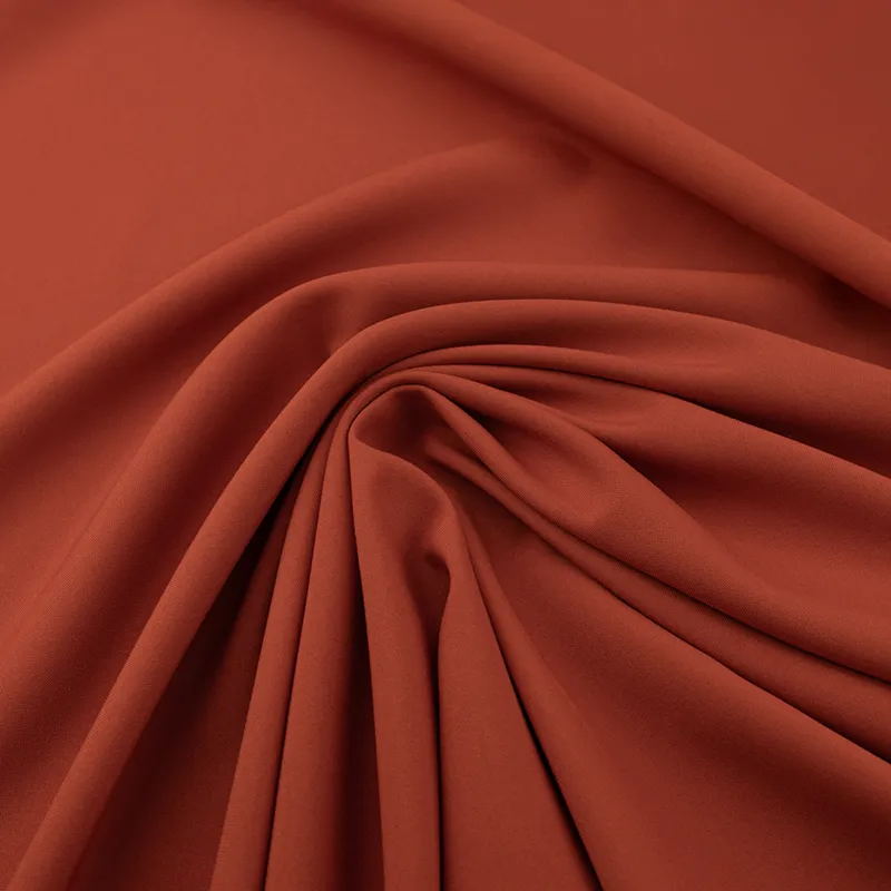 Tkanina panama w kolorze ceglanym