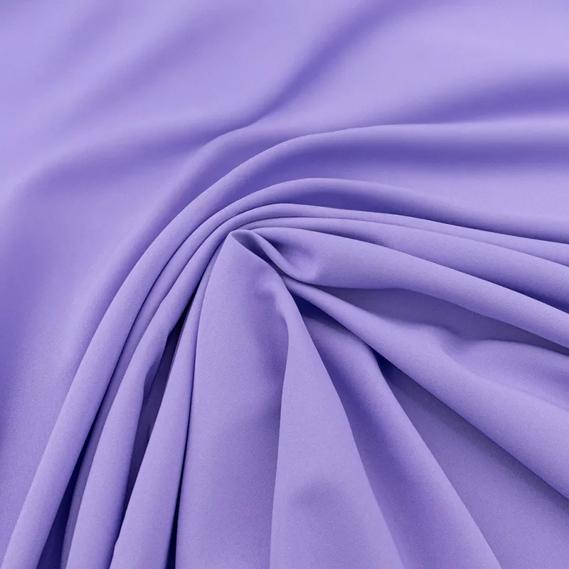 Tkanina panama w kolorze liliowym