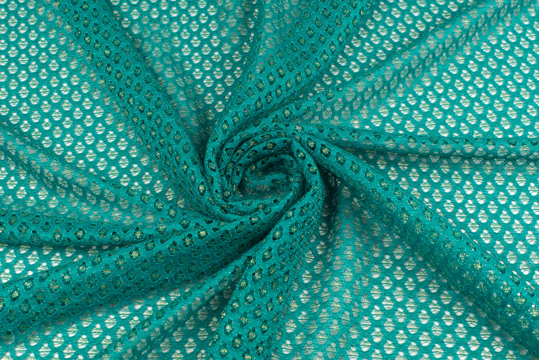 Koronka stabilna florence kolor malachitowy