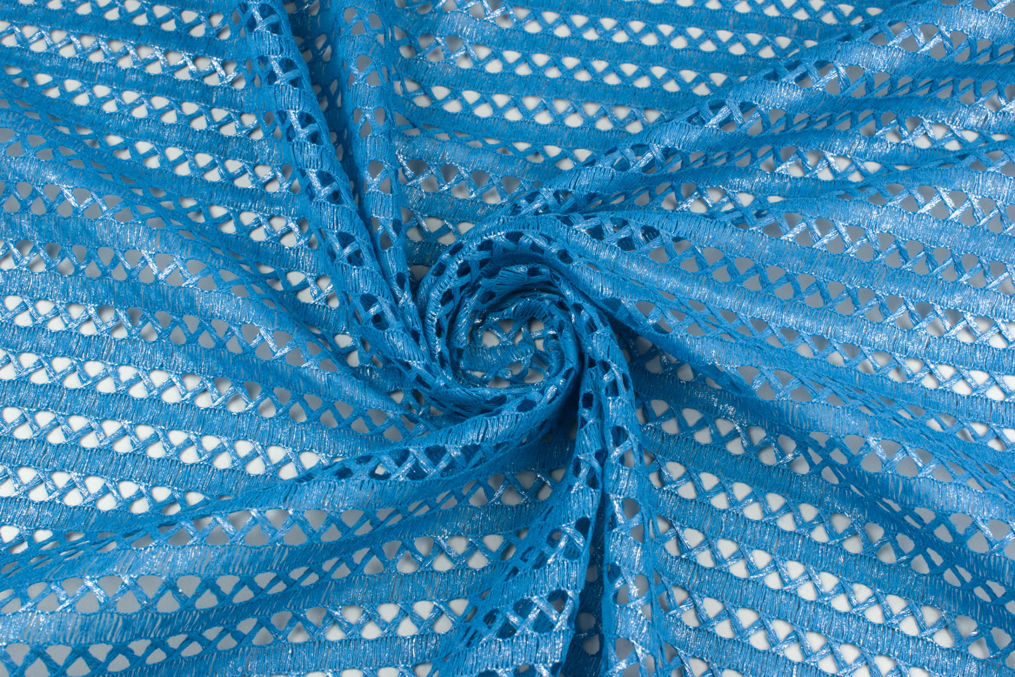 Koronka stabilna kira kolor niebieski