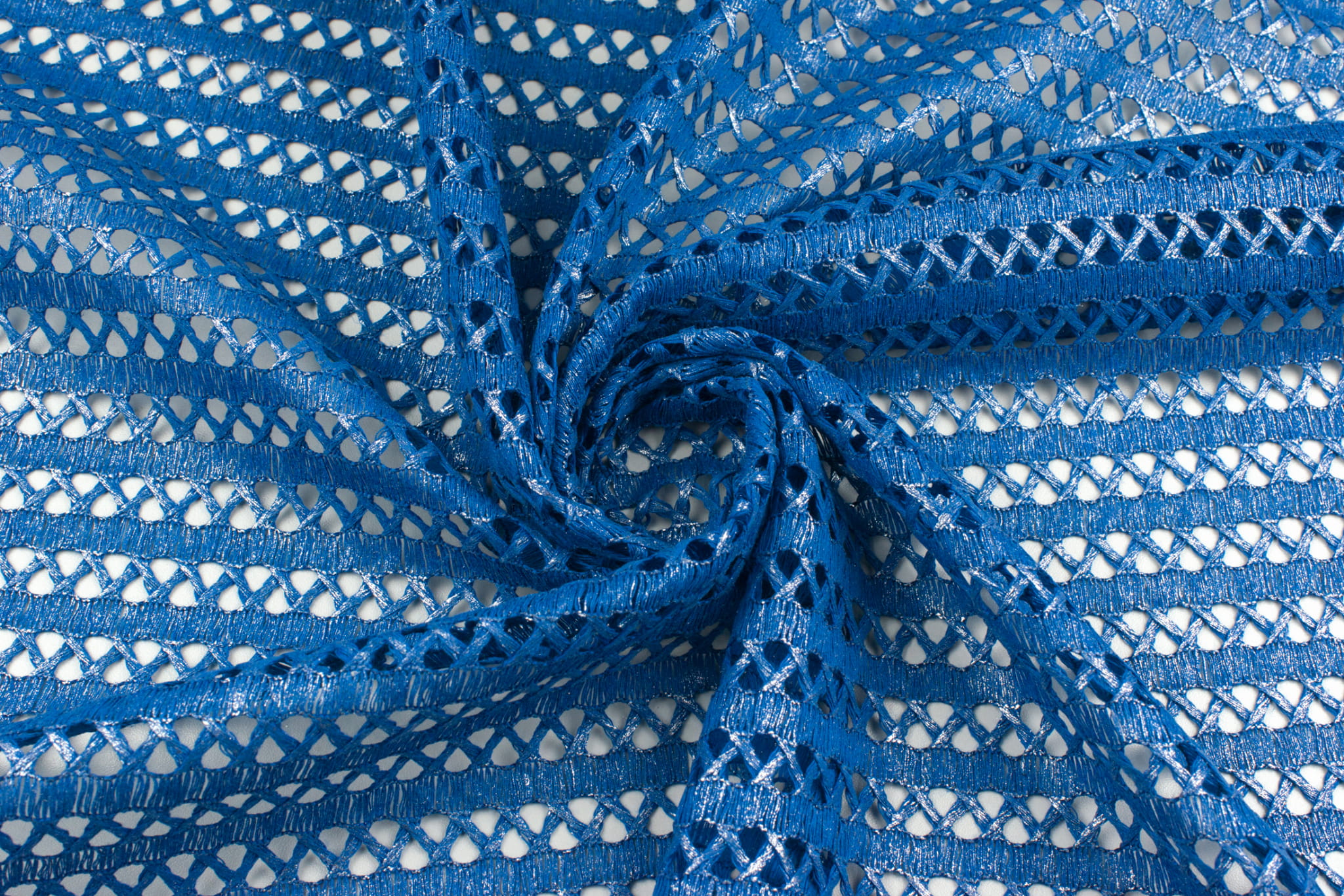 Koronka stabilna kira kolor błękit królewski