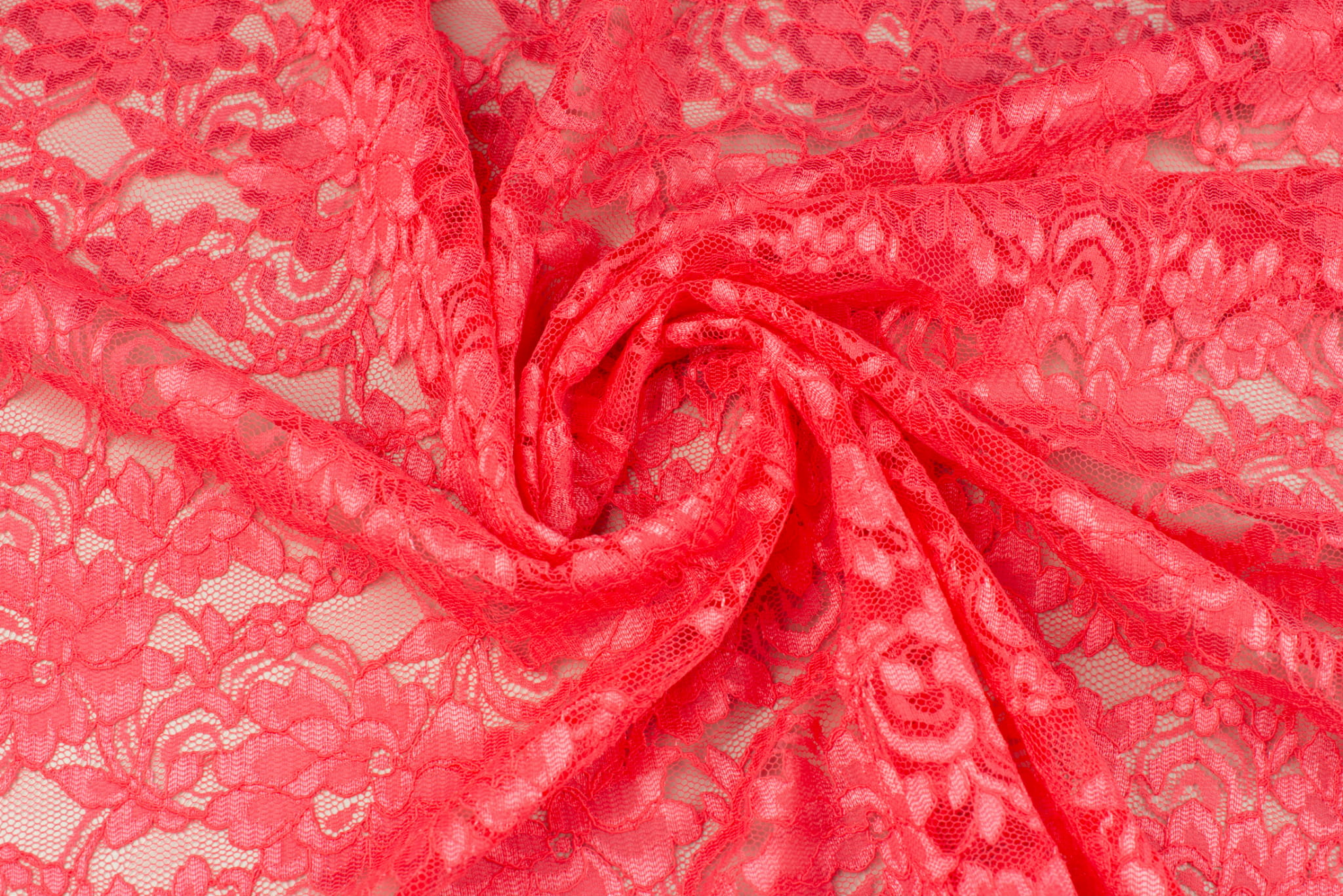 Koronka stabilna flamingo kolor malinowy