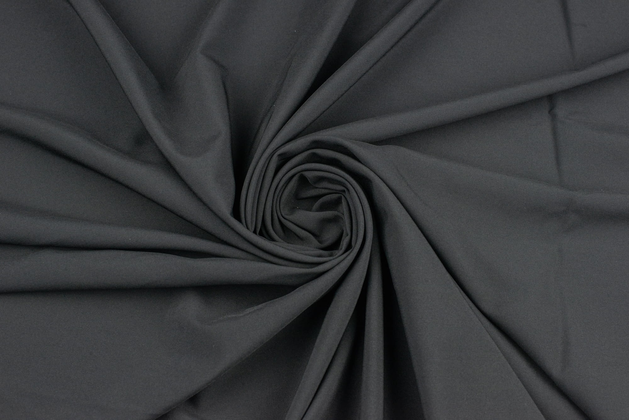 Tkanina silki kolor czarny