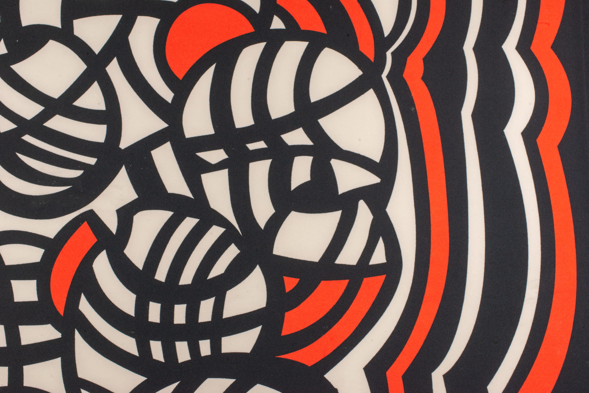 Zara nurek wzór pomarańczowy / granatowy / kremowy, KUPON