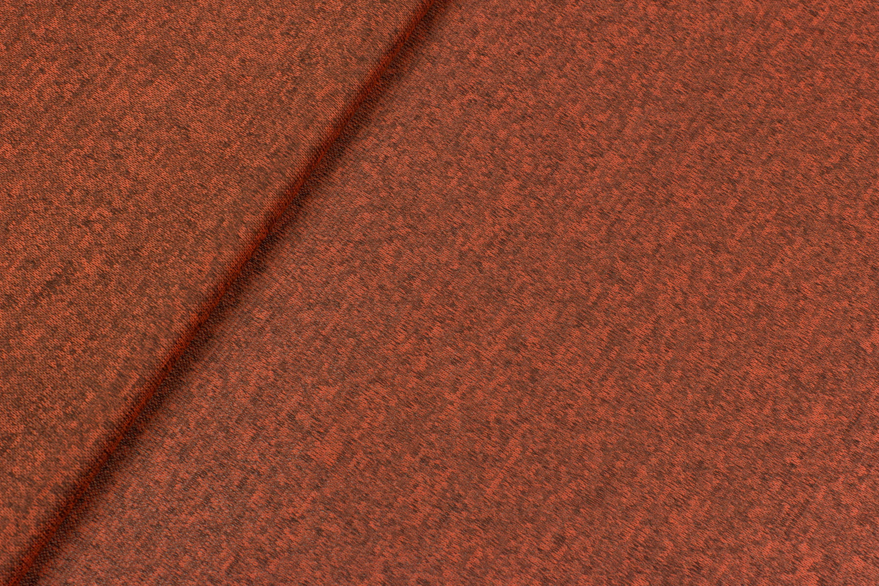 Dzianina swetrowa melanż kolor ceglany