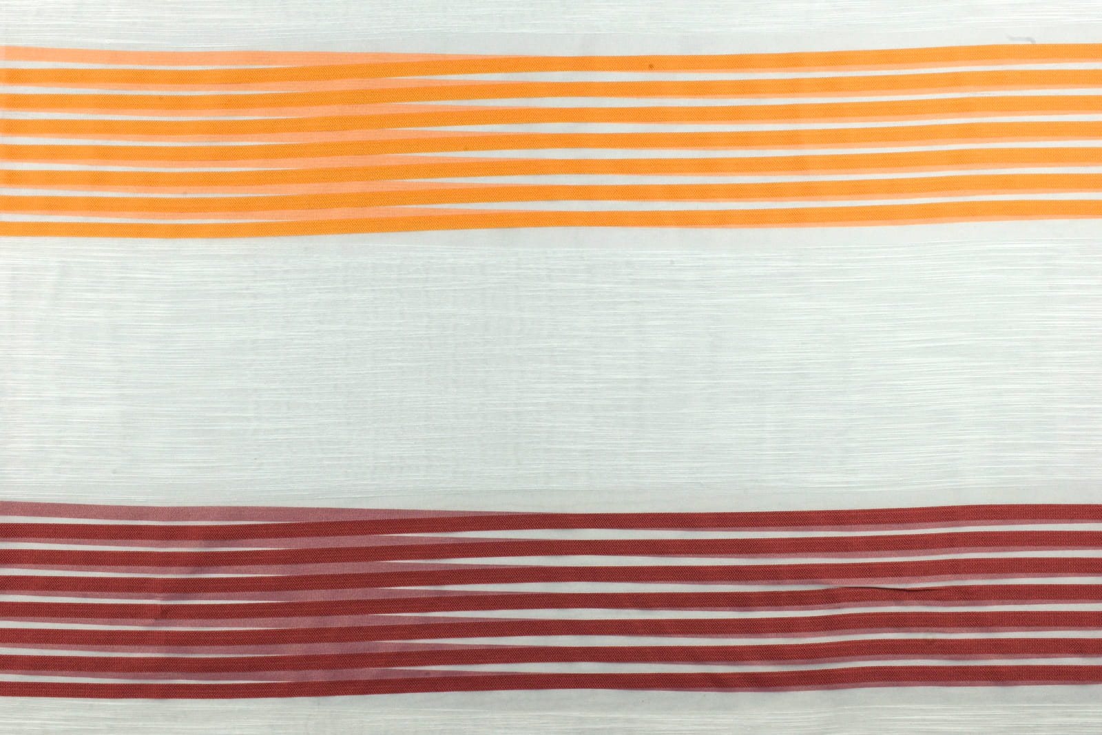 Tkanina na firany paski kolor stare złoto i brązowy